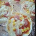 misa1009's cooksnap of when they made 餃子の皮ピザ.
