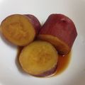 puti0612's cooksnap of when they made 超簡単！サツマイモのレモン煮.