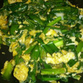 パサンドラ's cooksnap of when they made にらの卵とじ.