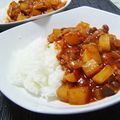 kuikomi's cooksnap of when they made 大根とひき肉のハヤシライス.
