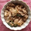 くみぞぅ３１'s cooksnap of when they made ママの豚丼♪.