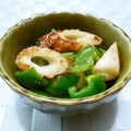 kemeta's cooksnap of when they made ピーマンとちくわのオイスターソース炒め.