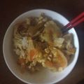 ミッズ's cooksnap of when they made フライパンで親子丼.