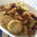 ばっちねこ's cooksnap of when they made なすとエリンギの味噌ひき肉蒸し炒め.