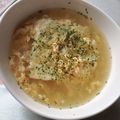 あるぱかりんこ's cooksnap of when they made チーズinオニオンスープ.