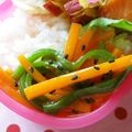 まじゅじゅ's cooksnap of when they made お弁当に♪ピーマンと人参の梅和え☆.