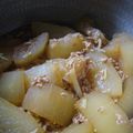 そらおいしい's cooksnap of when they made 冬瓜と鶏ひき肉の煮物.