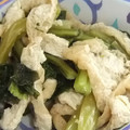 きらり流れ星's cooksnap of when they made 小松菜と油揚げのさっと煮.