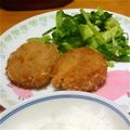 HKママ★'s cooksnap of when they made ＊簡単☆野菜たっぷり！満腹メンチカツ！＊.