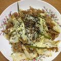 司馬沙織's cooksnap of when they made きゃべつとオクラの豚しょうが焼き♪.