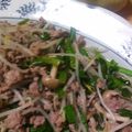 ラブザロード's cooksnap of when they made にらともやしのひき肉ピリ辛炒め.