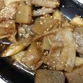 しーたんのママ's cooksnap of when they made 豚バラ肉とこんにゃくと牛蒡うま味炒め.