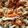 mirch's cooksnap of when they made 切り干し大根としめじの煮物★.