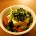 BiwacoJune's cooksnap of when they made 簡単彼おつまみ☆キムチ＆鰹節のせ冷奴.