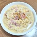 ＊なぁ＊'s cooksnap of when they made ☆カルボナーラうどん☆.
