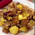 misaa24's cooksnap of when they made さつまいも×鶏肉のゴマ味噌.