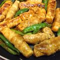 ramnetty's cooksnap of when they made 厚揚げの豚バラ巻き✿ピリ辛照り焼き.