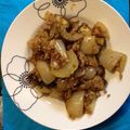 レベッカ8's cooksnap of when they made 茄子と玉ねぎが入ったひき肉のピリ辛炒め.