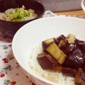 tobiko0917's cooksnap of when they made 茄子丼.