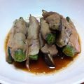 サンP's cooksnap of when they made 楊貴妃（オクラ）の簡単☆肉巻照り焼き.