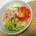 のんちごはん♡'s cooksnap of when they made サラダ風冷やし中華.