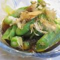 motchママ's cooksnap of when they made 麺つゆで☆そのまんまオクラのおひたし.
