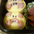 すいりん's cooksnap of when they made ✤お弁当に♪こブタちゃん＾⋐・・⋑＾✤.