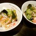 みかち♪'s cooksnap of when they made カニかまと胡瓜の酢の物.