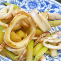 chisat00's cooksnap of when they made いかとセロリの中華風炒め.