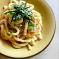 いなばっくす☆'s cooksnap of when they made 冷凍うどん×バター醤油で簡単節約ランチ.