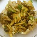 MAR1K01014's cooksnap of when they made ヘルシー！キノコと豚しゃぶの香り胡麻和え.