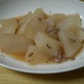 Sｅｐ's cooksnap of when they made ++大根の塩辛炊き++.