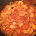 すみっこ2011's cooksnap of when they made 簡単エビチリ.