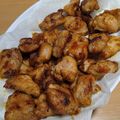 ナーちゃん's cooksnap of when they made 豚バラ角切りで簡単カリッとカレー味！.