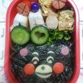 美優鈴♪'s cooksnap of when they made キャラ弁★くまモン.