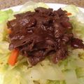 kekochanLA's cooksnap of when they made お野菜たっぷり♡牛薄切りのタレしゃぶのっけ.