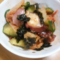 スリーエクボ's cooksnap of when they made つまみに！ごま油香るタコとキムチの和え物.