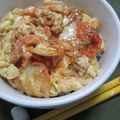 うめもどき's cooksnap of when they made ☆トロ〜リ卵の卵キムチ丼☆.
