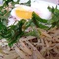 ましゃまろママ's cooksnap of when they made 春らしい✿ゆかりサラスパ：温玉のせฺฺฺ.