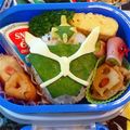 チップとデール愛好家's cooksnap of when they made キャラ弁*仮面ライダーウィザードのお弁当.
