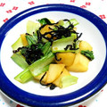 シャンプーハット's cooksnap of when they made お弁当に！塩昆布とじゃがと青梗菜炒め.