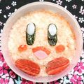 シャンプーハット's cooksnap of when they made ●星のカービィおにぎり●.