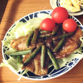 めがねきりん's cooksnap of when they made いんげんと牛肉のオイスターソース炒め.
