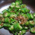戴きます's cooksnap of when they made オクラのわさび醤油和え.