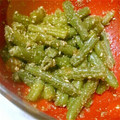 マリノンノ's cooksnap of when they made さやいんげんの胡麻和え＊冷凍＊.