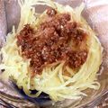 nyaojun's cooksnap of when they made 美味しいよ☆そうめんかぼちゃ♪（金糸瓜）.