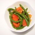 ちゃぴ♪'s cooksnap of when they made シャキッといんげんガーリックトマト炒め♪.