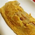 奥エリ's cooksnap of when they made えのきベーコンポテトオムレツ(^o^)/.