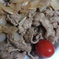 じじばばな私's cooksnap of when they made 牛肉と玉ねぎの大人なマーガリン醤油.
