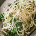 haruku221's cooksnap of when they made もやしとニラのナムル.